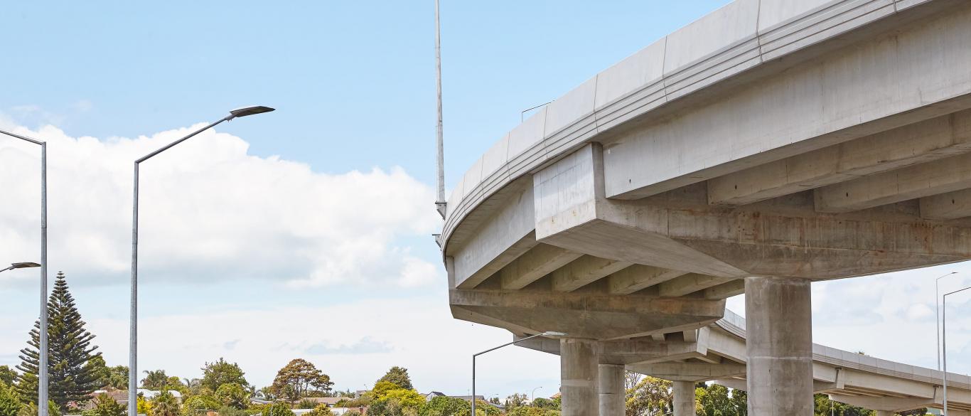 waterview great north road interchange super t ramps wg 450